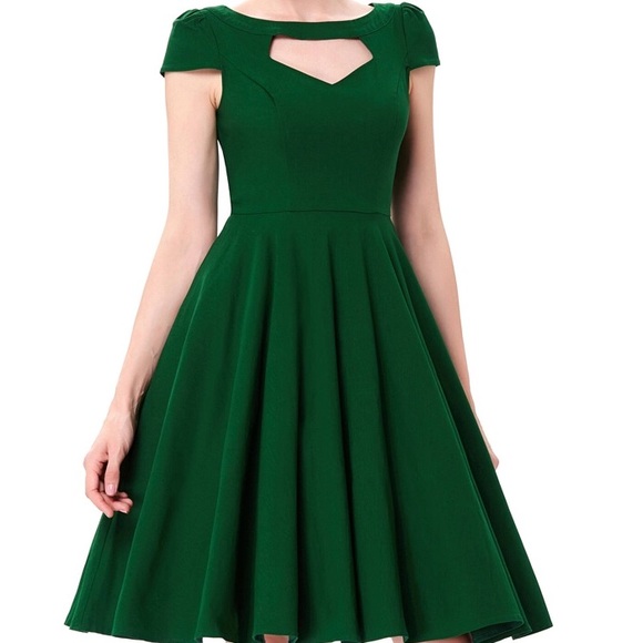 Belle Poque Dresses & Skirts - Vintage 50s Rockabilly Retro Swing Pin Up Dress